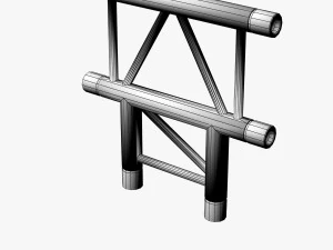 beam truss cross and t junction 134 3D Model