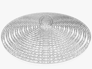 stage lighting truss giant collection - 149 unique modular objects Modelo 3D