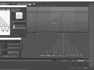 stage lighting truss giant collection - 149 unique modular objects Modelo 3D