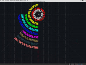 stage lighting truss giant collection - 149 unique modular objects Modelo 3D