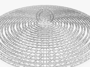 stage lighting truss giant collection - 149 unique modular objects 3D Model