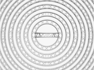 stage lighting truss giant collection - 149 unique modular objects Modelo 3D