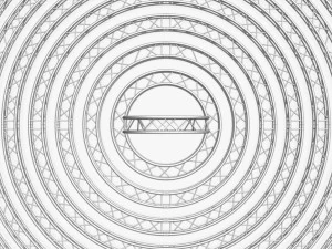 stage lighting truss giant collection - 149 unique modular objects 3D Model