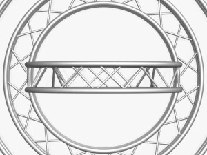 stage lighting truss giant collection - 149 unique modular objects 3D Model