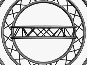 stage lighting truss giant collection - 149 unique modular objects Modelo 3D