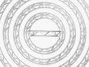 stage lighting truss giant collection - 149 unique modular objects Modelo 3D