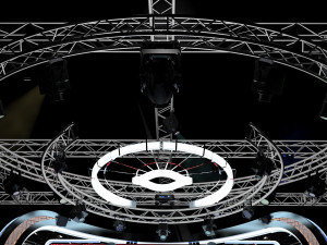 virtual tv studio news set 34 3D 模型
