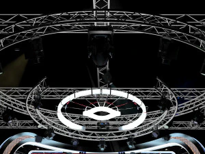 virtual tv studio news set 34 3D Model