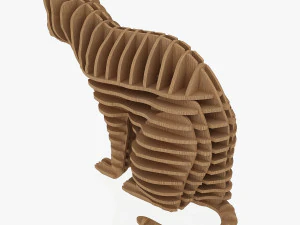 3d jigsaw puzzle cat 1 3D Model