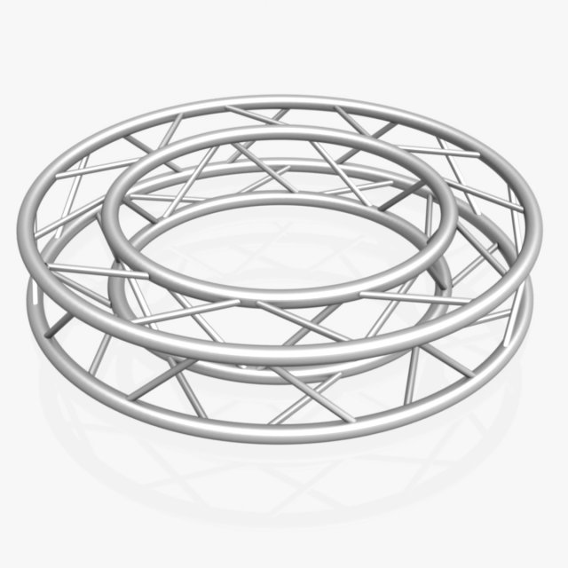 circle square truss - full diameter 150cm Model 3D .c4d .max .obj .3ds .fbx .stl .blend 