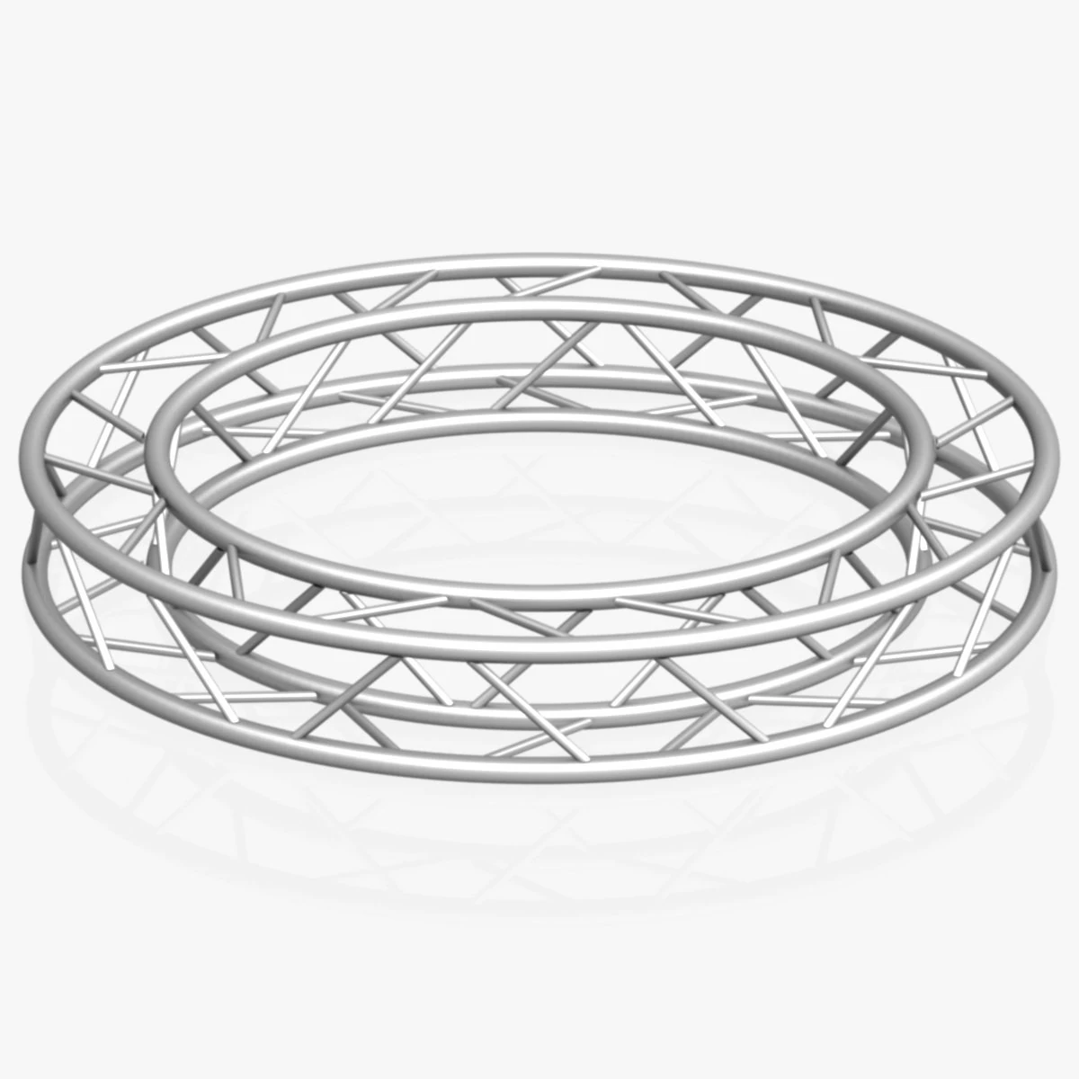 circle square truss - full diameter 200cm 3D Model .c4d .max .obj .3ds .fbx .stl .blend 