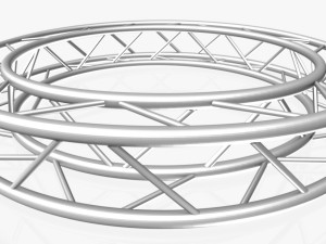 circle square truss - full diameter 200cm Modelo 3D