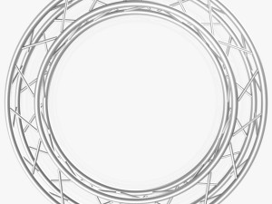 circle square truss - full diameter 200cm Modelo 3D