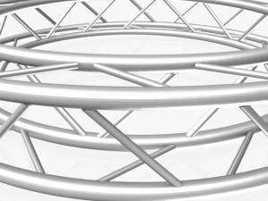 circle square truss - full diameter 200cm Modelo 3D