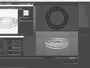 circle square truss - full diameter 200cm Modelo 3D