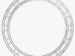 circle square truss - full diameter 300cm Modelo 3D