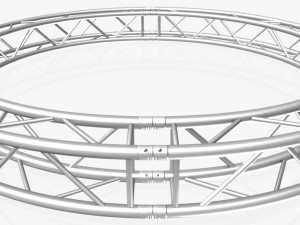 circle square truss - full diameter 300cm Modelo 3D
