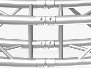 circle square truss - full diameter 300cm Modelo 3D