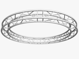 circle square truss - full diameter 300cm Modelo 3D