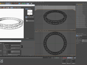 circle square truss - full diameter 300cm Modelo 3D