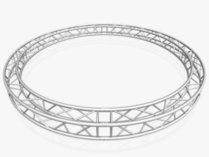 circle square truss - full diameter 400cm 3D Модель