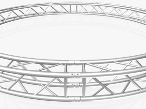 circle square truss - full diameter 400cm Model 3D