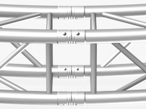 circle square truss - full diameter 400cm Model 3D