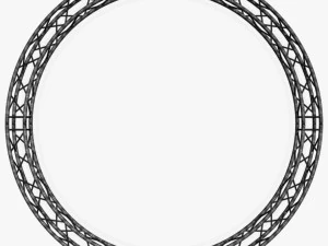 circle square truss - full diameter 400cm 3D Model