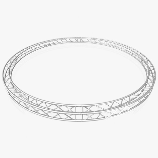 circle square truss - full diameter 600cm Modèle 3D .c4d .max .obj .3ds .fbx .stl .blend 
