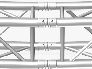 circle square truss - full diameter 600cm 3D Model