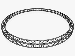 circle square truss - full diameter 600cm Modèle 3D