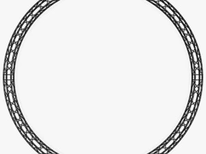 circle square truss - full diameter 600cm 3D Model
