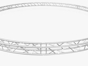 circle square truss - full diameter 800cm 3D Model