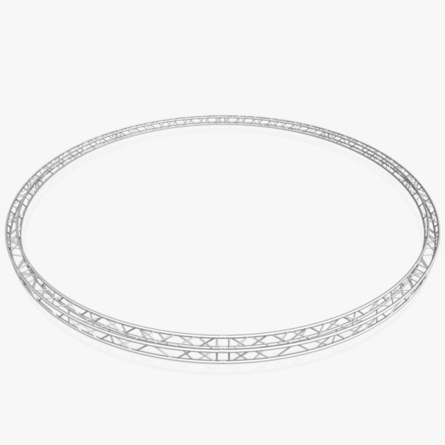 circle square truss - full diameter 1000cm 3D Модель .c4d .max .obj .3ds .fbx .stl .blend 