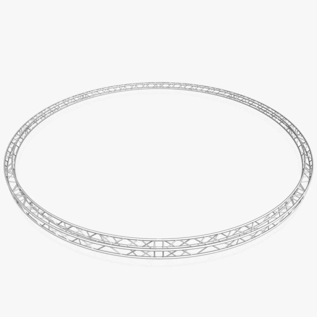 circle square truss - full diameter 1000cm 3D Model .c4d .max .obj .3ds .fbx .stl .blend 
