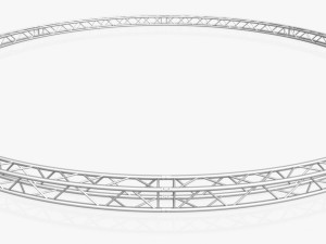circle square truss - full diameter 1000cm 3D Модель