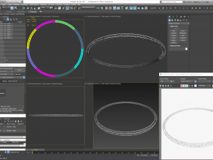 circle square truss - full diameter 1000cm 3D Модель
