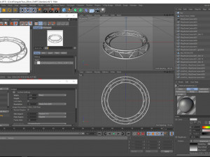 circle triangular truss - full diameter 200cm 3D मॉडल
