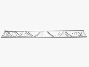 circle triangular truss - full diameter 300cm 3D 模型