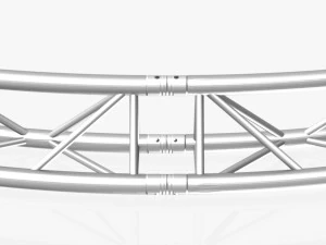 circle triangular truss - full diameter 400cm 3D Model