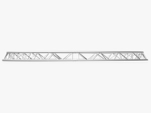 circle triangular truss - full diameter 400cm 3D Model