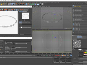 circle triangular truss - full diameter 800cm Modèle 3D