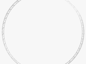 circle triangular truss - full diameter 1000cm 3D 모델