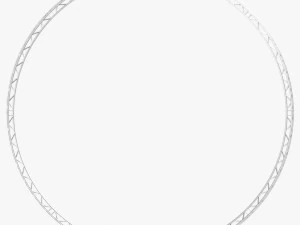 circle triangular truss - full diameter 1000cm 3D Model