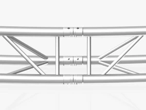 circle triangular truss - full diameter 1000cm 3D Model
