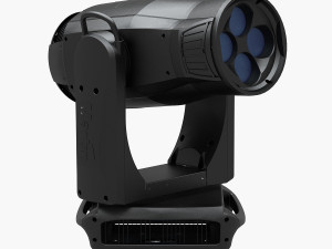 stage light 3 Model 3D