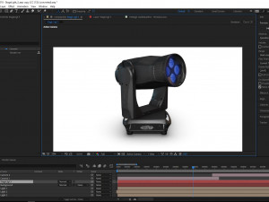 stage light 3 Model 3D