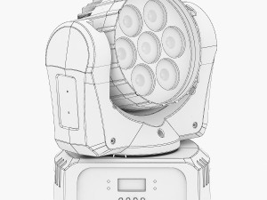 stage light 4 Modelo 3D