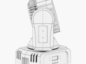 stage light 4 Modelo 3D