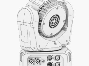 stage light 4 Modelo 3D